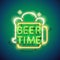 Beer Time Neon Sign