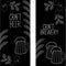 Beer vertical banners set 2