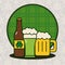 beers drinks st patrick celebration icons