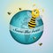 Bees are in danger in the world