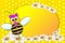 Bees Family: Baby girl - Kids Illustration