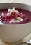 Beet and apple soup