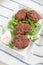 Beet root veggie burgers