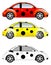 Beetle car vector illustration