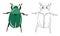 Beetle or Coleoptera Vector Illustration