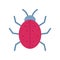 Beetle Line Style vector icon which can easily modify or edit