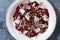 Beetroot carpaccio salad