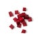 Beetroot Cubes Isolated