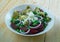Beetroot, green pea,feta salad