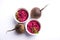 Beetroot raita or salad or koshimbir