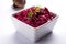 Beetroot raita or salad or koshimbir