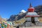 Beginning of trekking kora around mountain Kailash Day 1 pilgrimage route near Darchen, Tibet, Asia