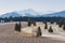 The Beginning Of Winter In The High Tatras, Poprad Valley, Slovakia. Winter Landscape Of Tatra Mountains. Snow-Covered Valley With