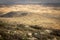 beguin cemetery graveyard ruins, hills mountain ridge scenic landscape view, Arif crater Negev desert, travel Israel nature