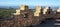 Begur Castle panoramic landscape view