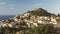 Begur with Castle, a typical Spanish town in Catalonia, Spain