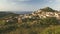 Begur with Castle, a typical Spanish town in Catalonia, Spain