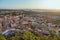 Begur with Castle, a typical Spanish town in Catalonia, Spain