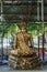 Behind buddha statue