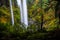 Behind North Falls Cavern, Silver Falls State Park, Oregon