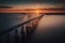 Behold the breathtaking aerial perspective of the iconic Oresundsbron bridge, gracefully connecting Denmark and Sweden. Marvel at