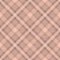 Beige argyle tartan plaid. Scottish pattern fabric swatch close-up.