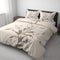 Beige Bedding With Hyperrealistic White Flower Design