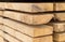 Beige board horizontally stack, natural eco building