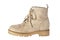 Beige boot isolated