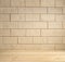 Beige brick background