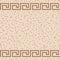 Beige ceramic tile mosaic pattern.