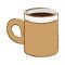 Beige coffee cuppa design image