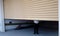 Beige color Enamel oil painted automatic mechanic Steel rolling shutter fixed for a garage of car parking area of an residential