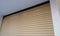 Beige color Enamel oil painted automatic mechanic Steel rolling shutter fixed for a garage of car parking area of an residential