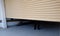 Beige color Enamel oil painted automatic mechanic Steel rolling shutter fixed for a garage of car parking area of an residential