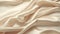 Beige cream silk satin. AI generated image