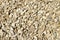 Beige crushed stone of lime