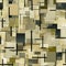 Beige geometric pattern inspired by cubist deconstruction (tiled)