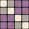 Beige gray purple black mosaic glossy pattern