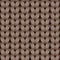 Beige knitted seamless pattern
