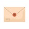 beige letter envelope