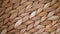 Beige rattan decorative texture. Top view. Design background