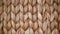 Beige rattan decorative texture. Top view. Design background