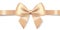 Beige Silk Bow With Ribbon