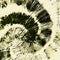 Beige Spiral Tie Dye Grunge. Yellow Swirl Watercolor Drawing. Antique Acrylic Graphic. Beaver Splash Banner.