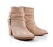 Beige suede womens shoes