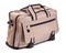 Beige travel bag