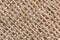 Beige wicker basket texture background, abstract symmetric seamless brown pattern, handmade