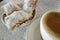 Beignets and chicory coffee in New Orleans