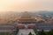 Beijing ancient Forbidden City in morning at Beijing, China.